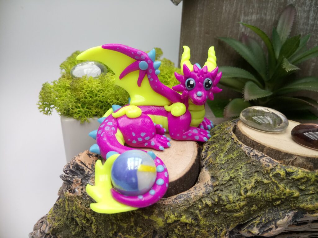 Pop dragon violet